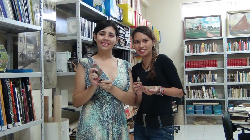 Clara Mendonça Costa e Vitória dos Santos Campos